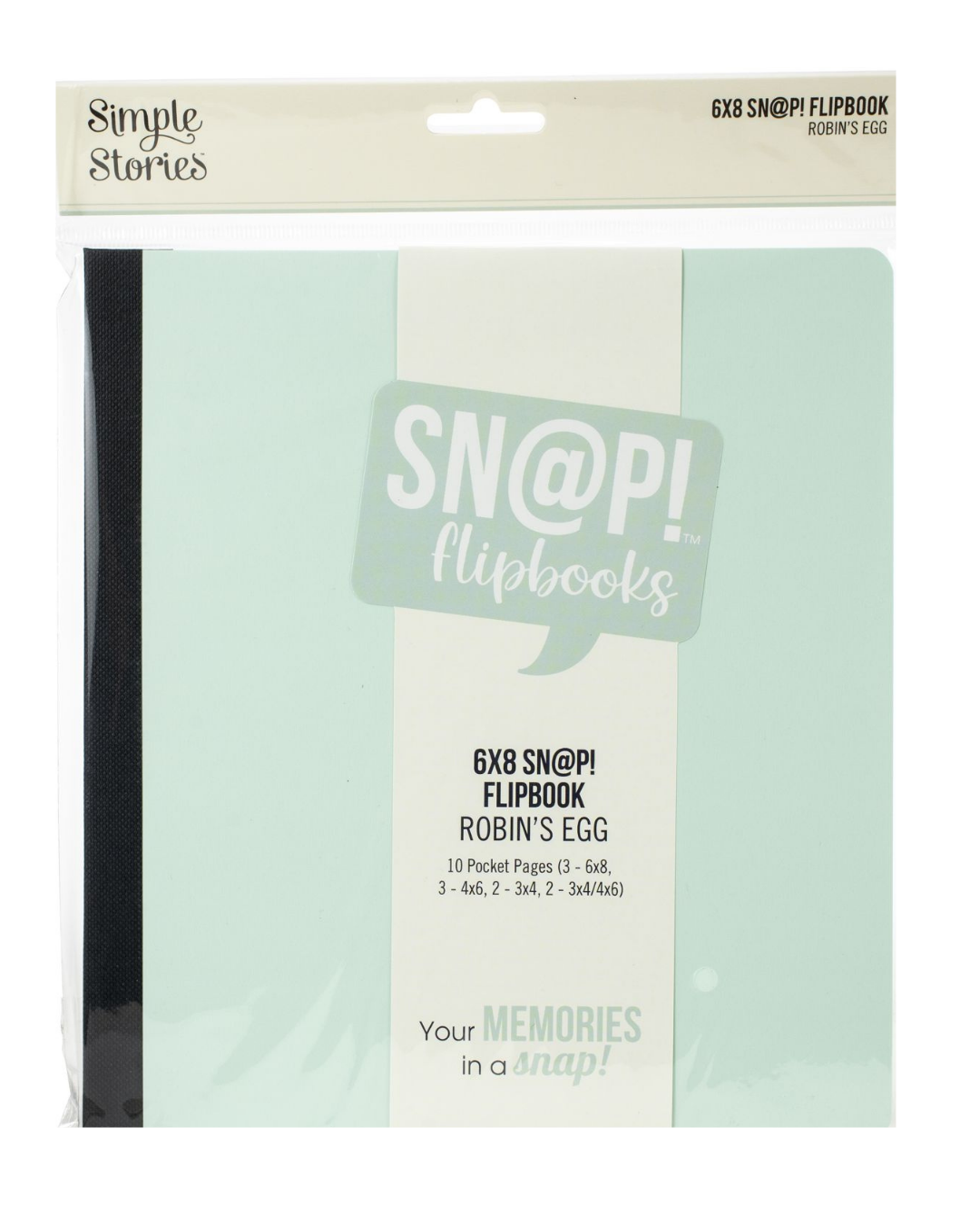 Simple Stories Sn@p! Flipbook 6"X8"-