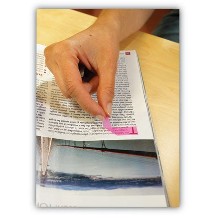 Lee Products Removable Highlighter Tape .5"X393" 6/Pkg-Assorted Colors