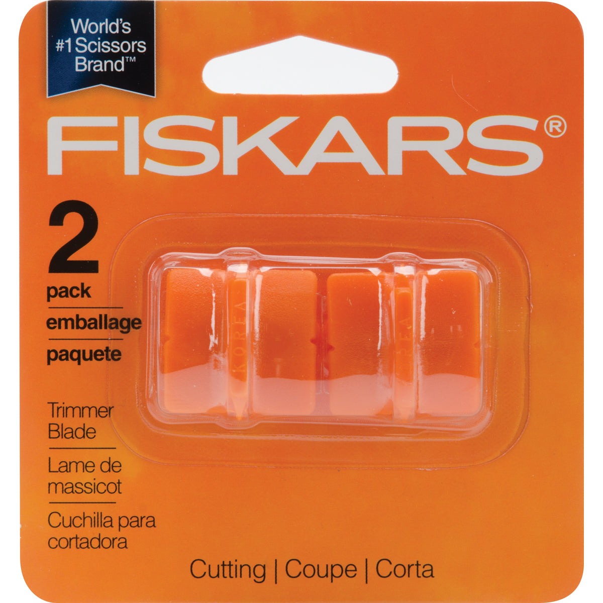 Fiskars Paper Trimmer Replacement Blades 2/Pkg-Straight, Style G