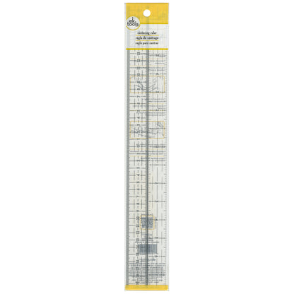 EK Tools Acrylic Pro Centering Ruler-16"