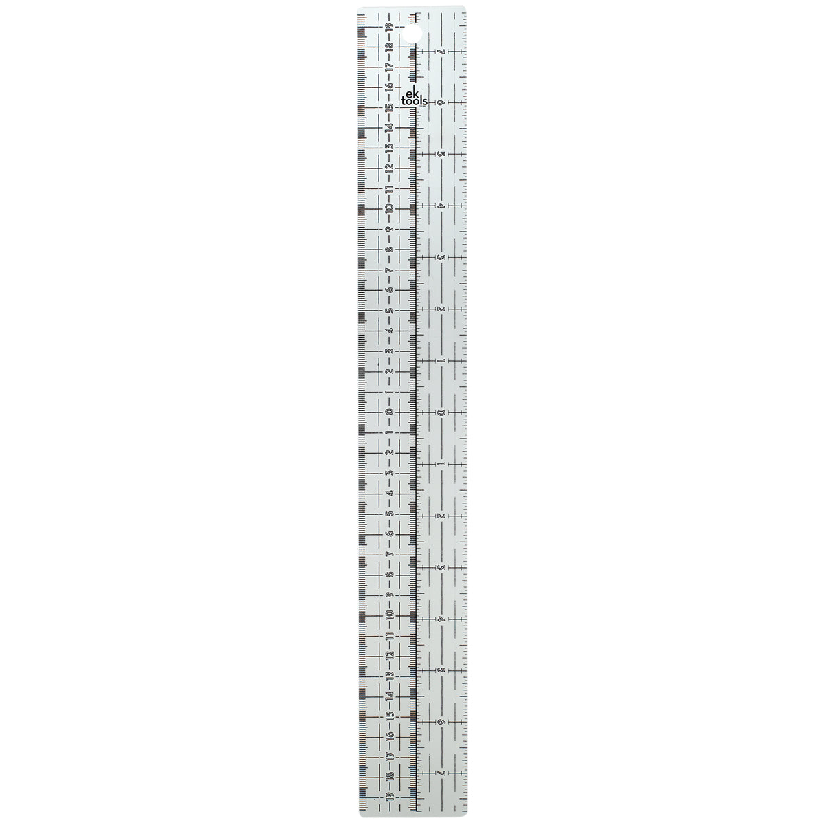 EK Tools Acrylic Pro Centering Ruler-16"