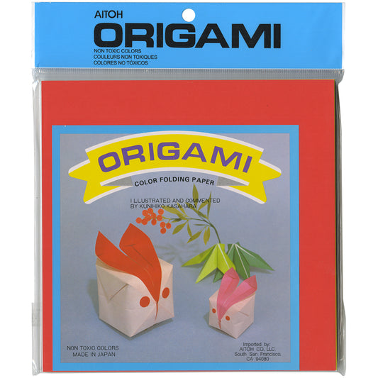 Origami Paper 7"X7" 100/Pkg-Assorted Colors