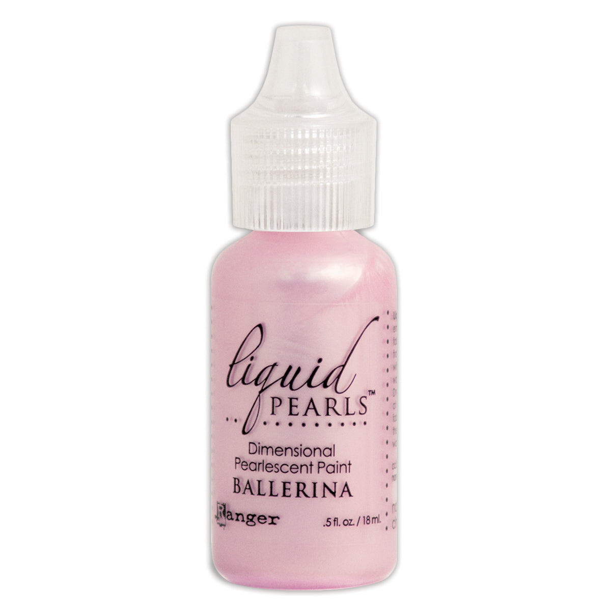 Liquid Pearls Dimensional Pearlescent Paint .5oz-White Opal