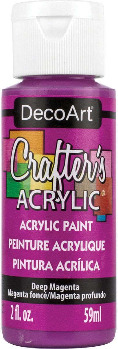 DecoArt Crafter's Acrylic All-Purpose Paint 2oz-White