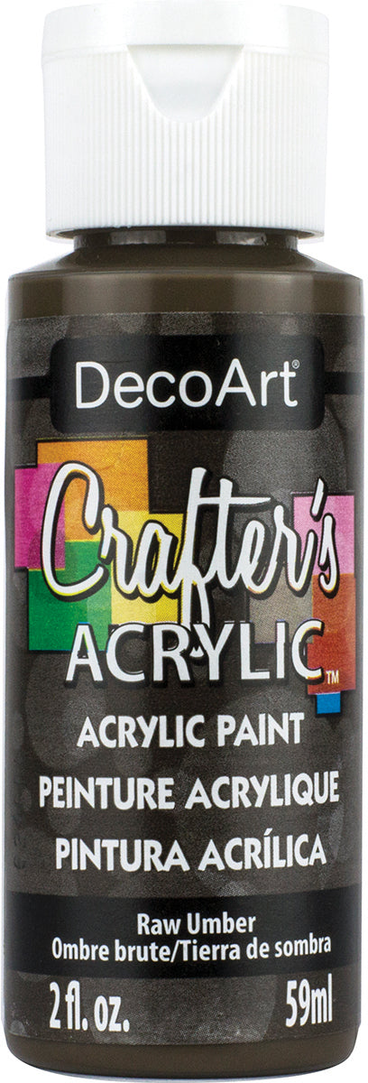 DecoArt Crafter's Acrylic All-Purpose Paint 2oz-White