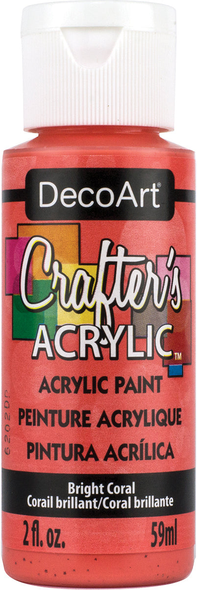 DecoArt Crafter's Acrylic All-Purpose Paint 2oz-White