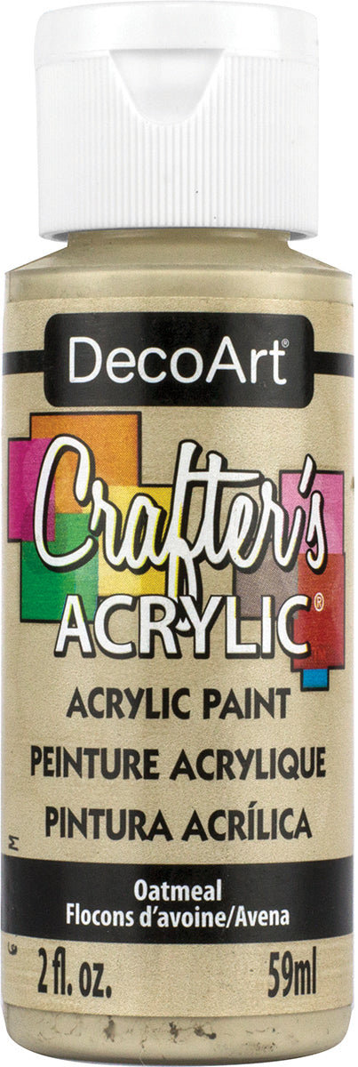 DecoArt Crafter's Acrylic All-Purpose Paint 2oz-White