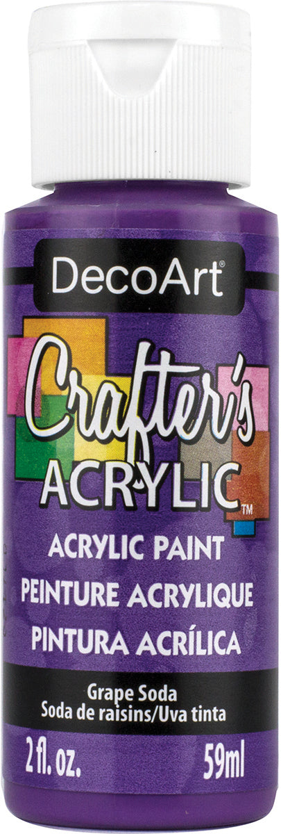 DecoArt Crafter's Acrylic All-Purpose Paint 2oz-White