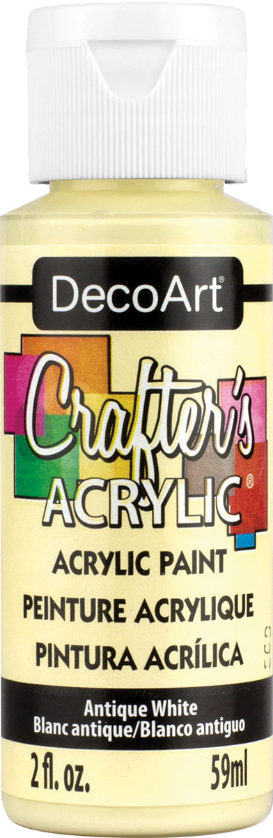 DecoArt Crafter's Acrylic All-Purpose Paint 2oz-White