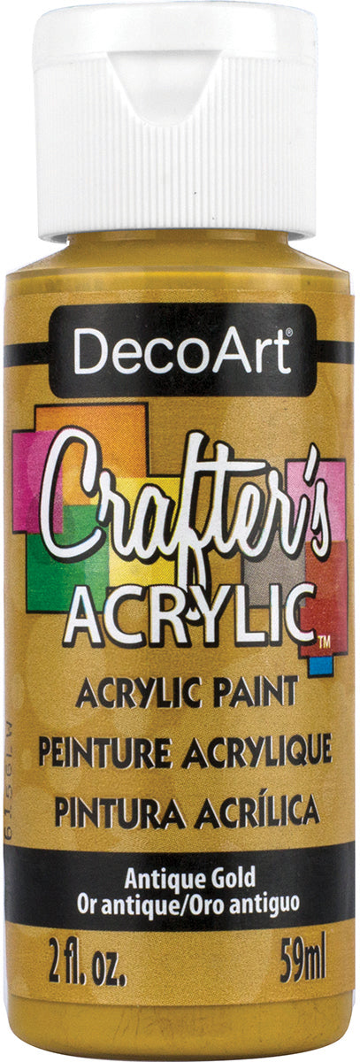 DecoArt Crafter's Acrylic All-Purpose Paint 2oz-White