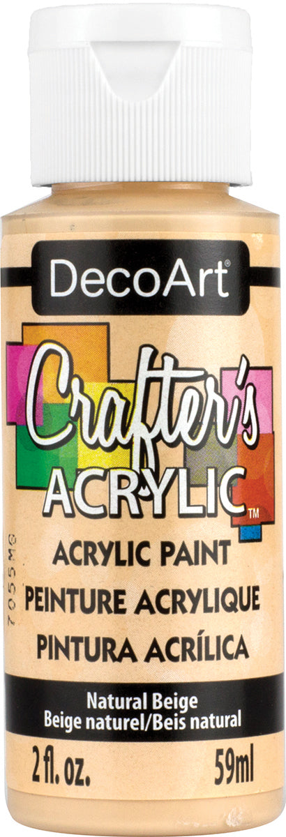 DecoArt Crafter's Acrylic All-Purpose Paint 2oz-White