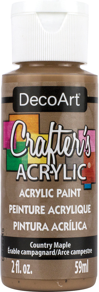 DecoArt Crafter's Acrylic All-Purpose Paint 2oz-White