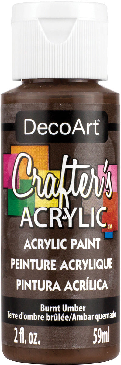 DecoArt Crafter's Acrylic All-Purpose Paint 2oz-White