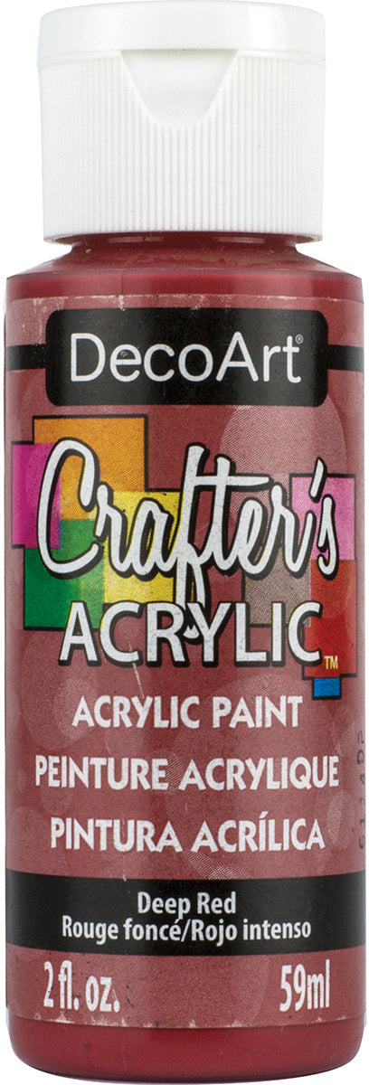 DecoArt Crafter's Acrylic All-Purpose Paint 2oz-White