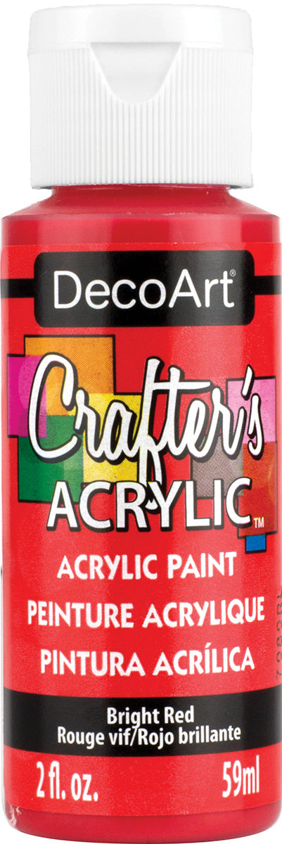 DecoArt Crafter's Acrylic All-Purpose Paint 2oz-White