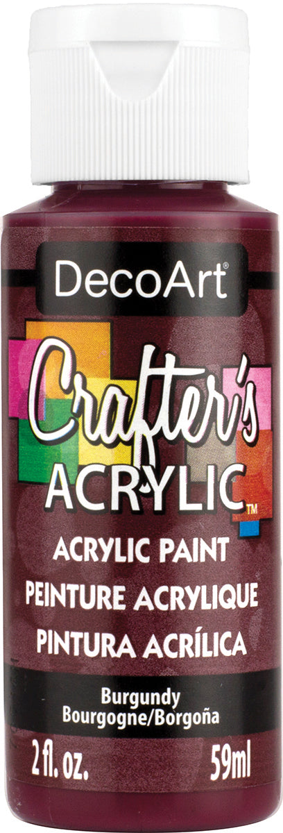 DecoArt Crafter's Acrylic All-Purpose Paint 2oz-White