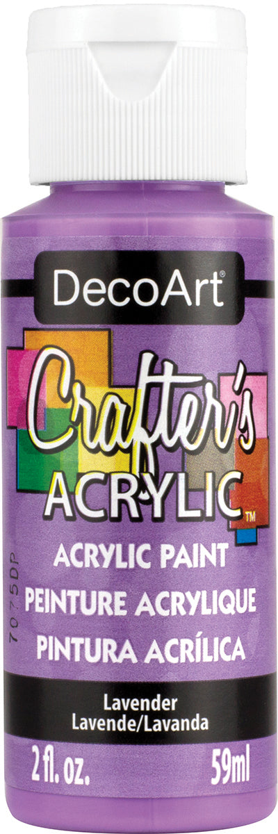 DecoArt Crafter's Acrylic All-Purpose Paint 2oz-White