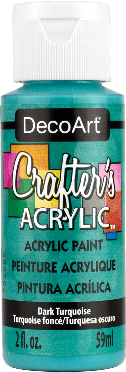 DecoArt Crafter's Acrylic All-Purpose Paint 2oz-White