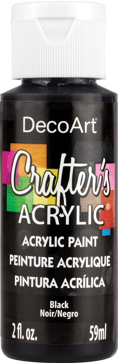 DecoArt Crafter's Acrylic All-Purpose Paint 2oz-White