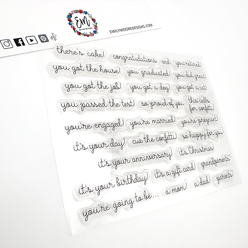 all the happy things Stamp Set