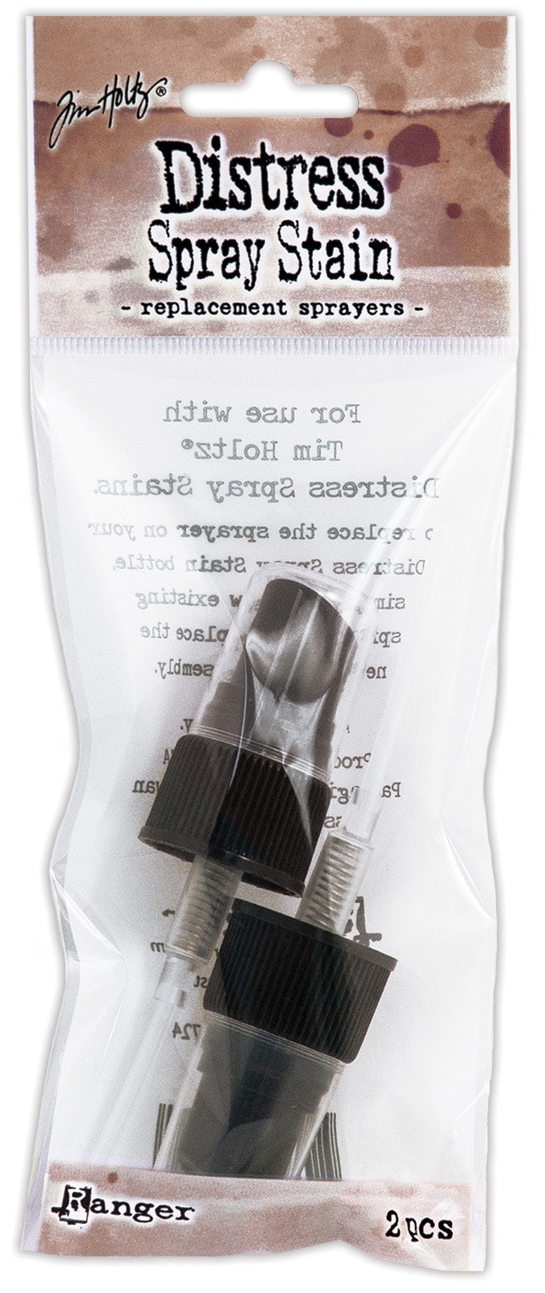 Tim Holtz Distress Stain Replacement Sprayers-2/Pkg