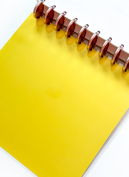 2026 Planner - Vertical Layout, Disc Bound - "Sorrento" (#901)