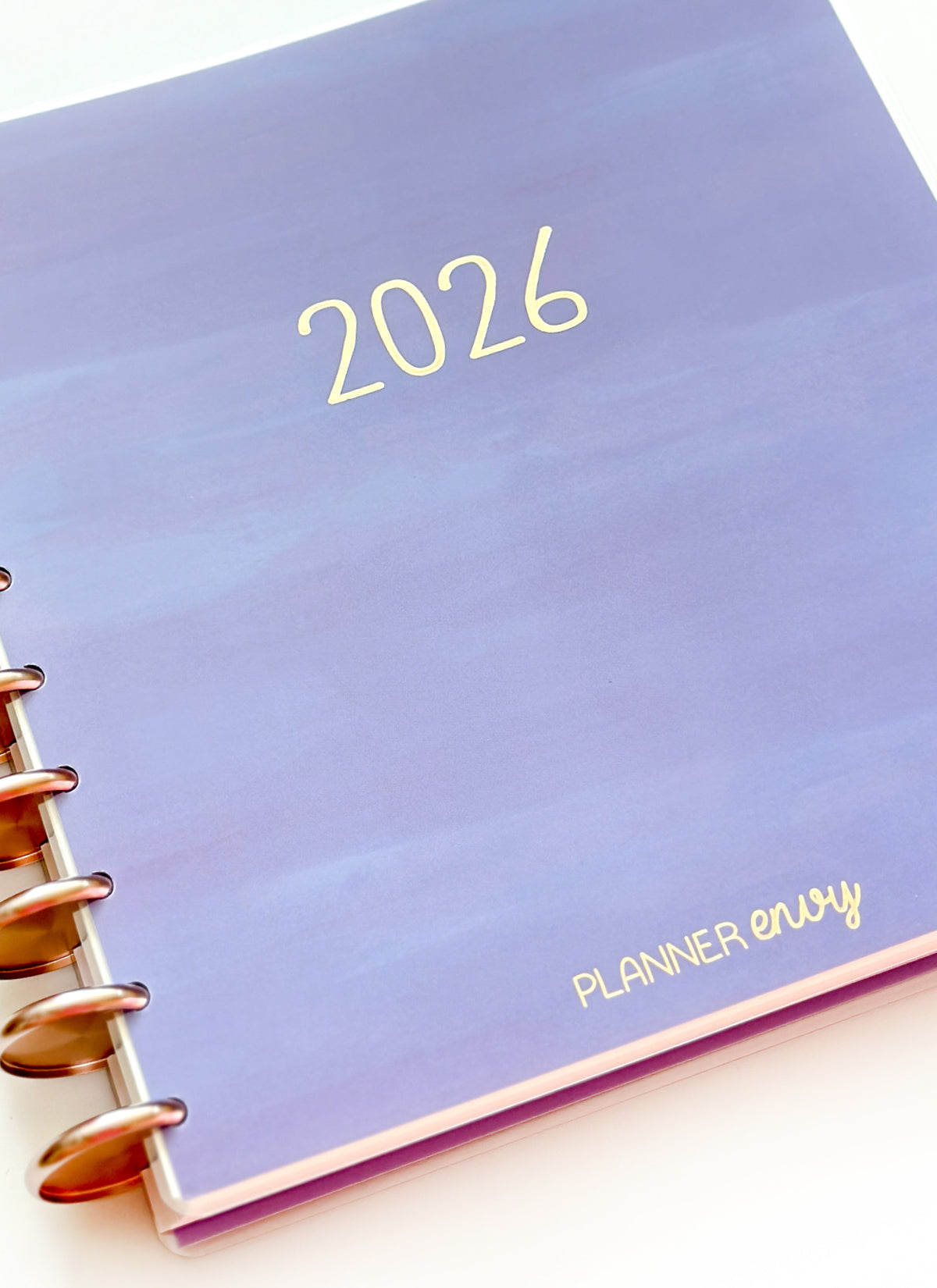 2026 Planner - Signature Layout, Disc Bound - "Periwinkle" (#809)