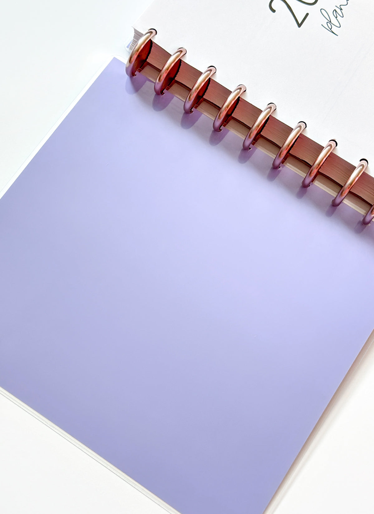 2026 Planner - Horizontal Layout, Disc Bound - "Periwinkle" (#709)