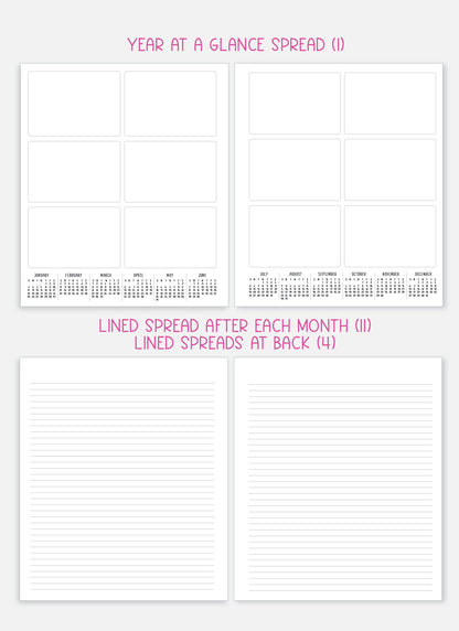 2026 Planner - Signature Layout, Spiral Bound - "Sorrento" (#201)