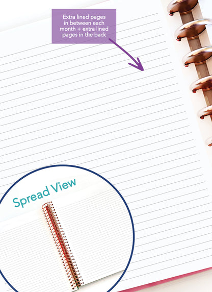 2026 Planner - Signature Layout, Disc Bound - "Sorrento" (#801)