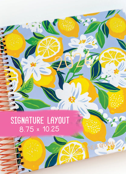 2026 Planner - Signature Layout, Spiral Bound - "Sorrento" (#201)