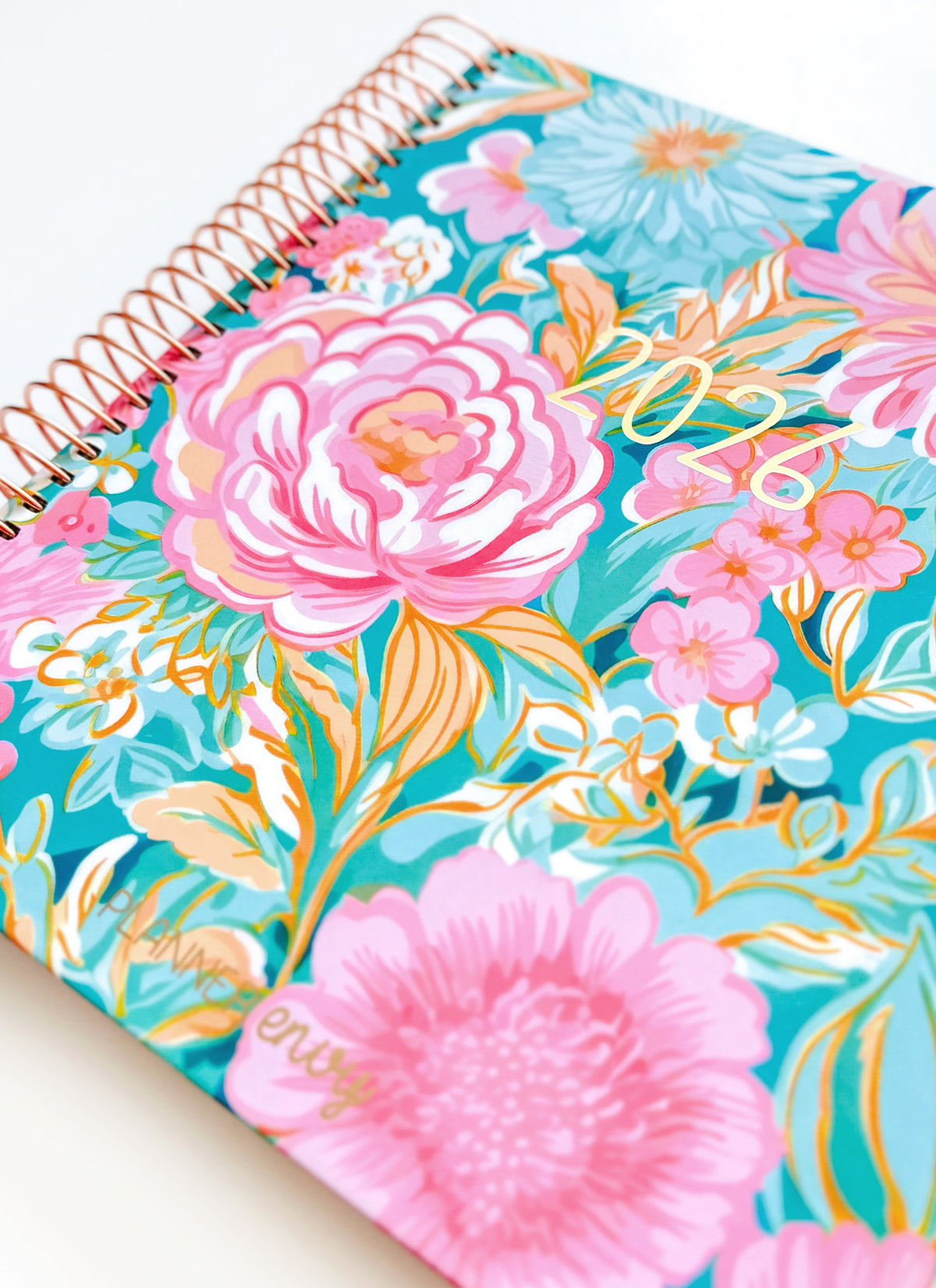 2026 Planner - Horizontal Layout, Spiral Bound - "Paradise" (#104)