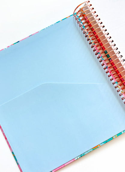 2026 Planner - Vertical Layout, Spiral Bound - "Paradise" (#304)