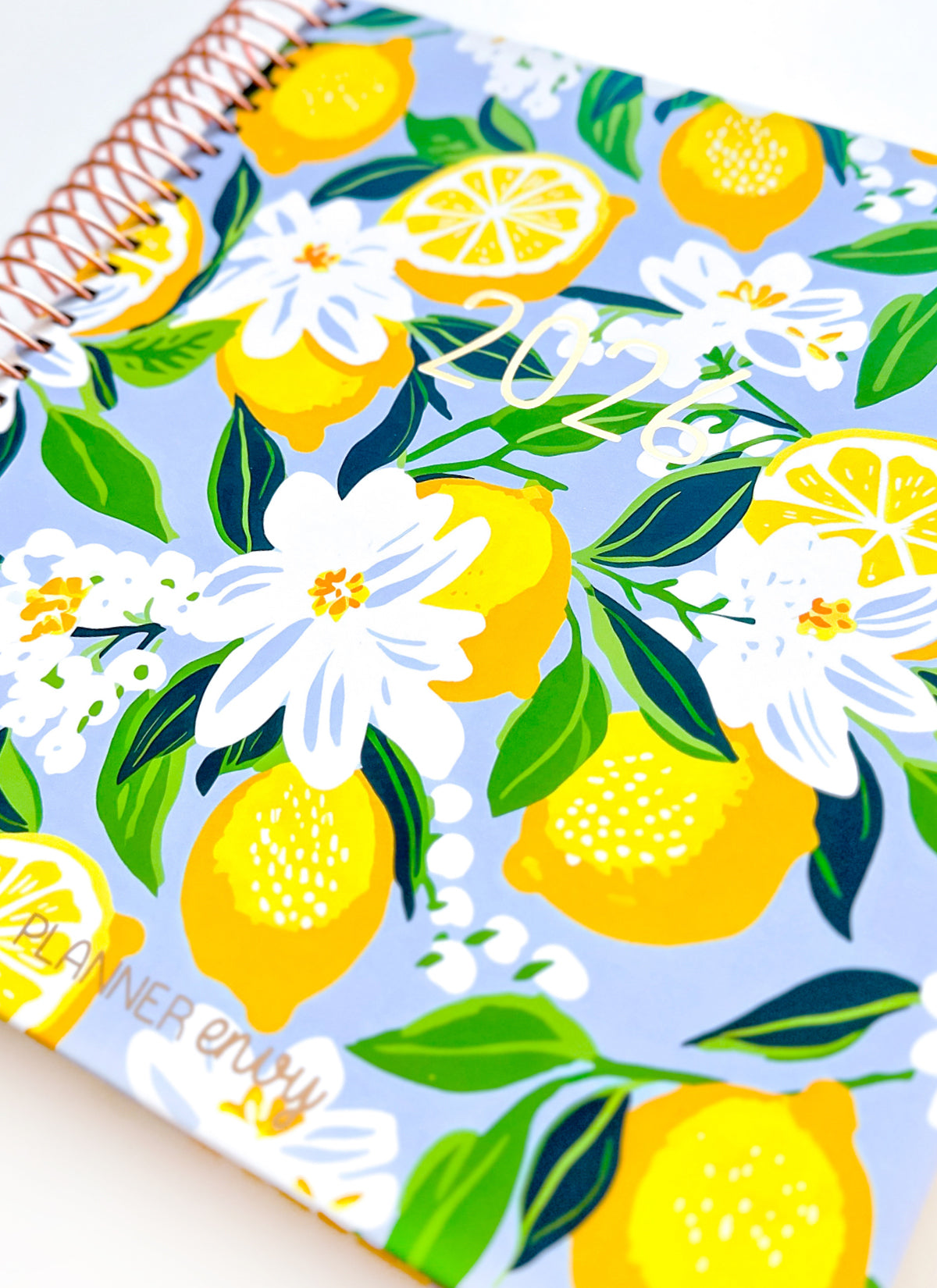 2026 Planner - Horizontal Layout, Spiral Bound - "Sorrento" (#101)