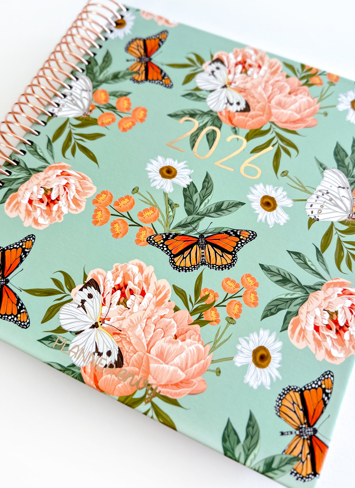 2026 Planner - Horizontal Layout, Spiral Bound - "Enchanted" (#105)