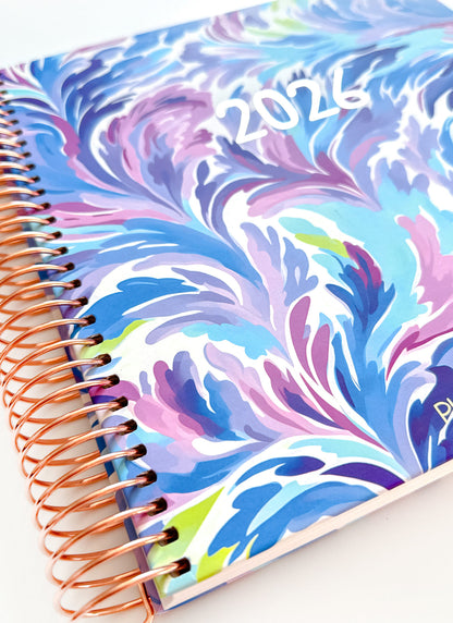 2026 Planner - Signature Layout, Spiral Bound - "Aurora" (#206)