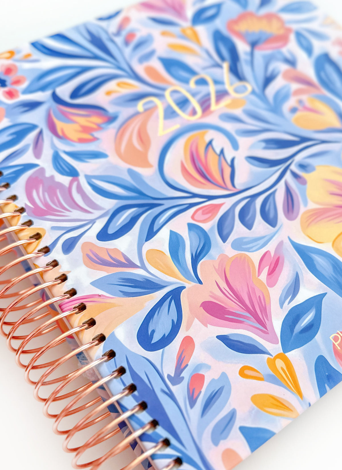 2026 Planner - Vertical Layout, Spiral Bound - "Whimsical" (#302)