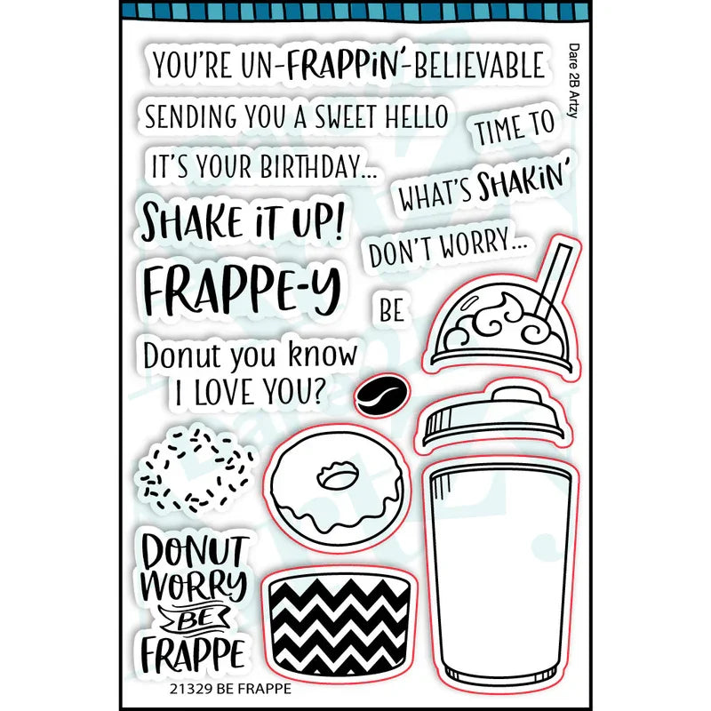 Be Frappe Stamp Set