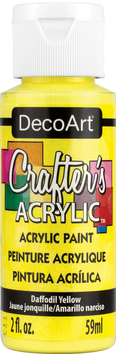 DecoArt Crafter's Acrylic All-Purpose Paint 2oz-White