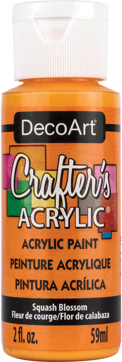 DecoArt Crafter's Acrylic All-Purpose Paint 2oz-White