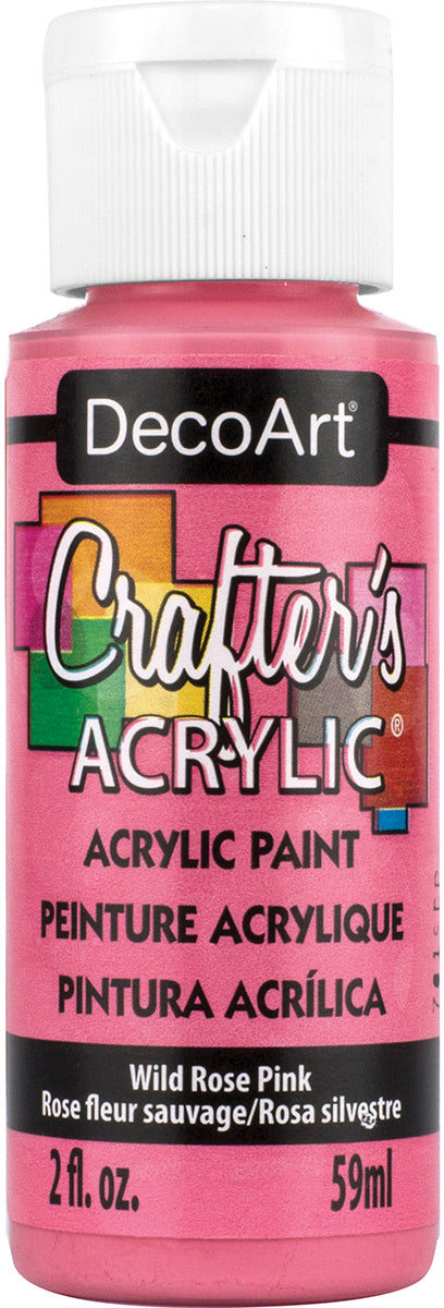 DecoArt Crafter's Acrylic All-Purpose Paint 2oz-White