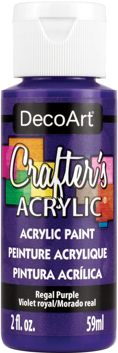 DecoArt Crafter's Acrylic All-Purpose Paint 2oz-White