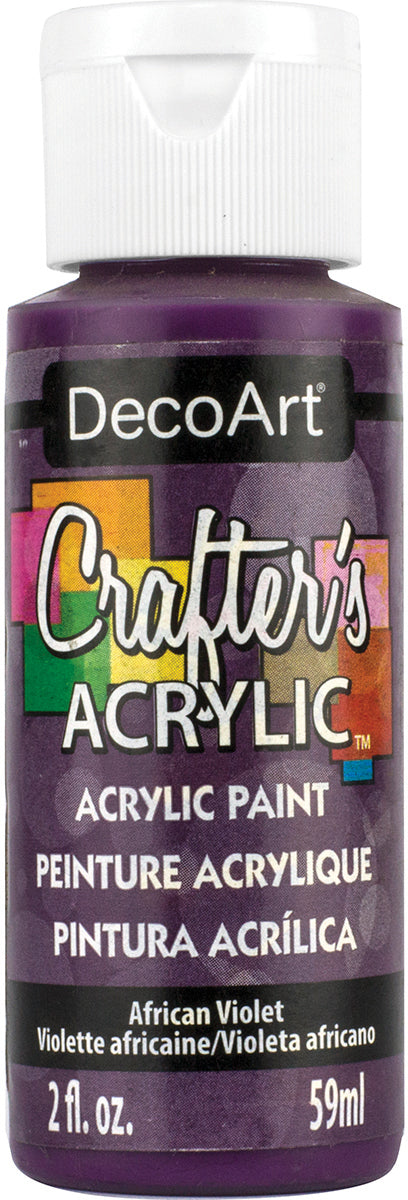 DecoArt Crafter's Acrylic All-Purpose Paint 2oz-White