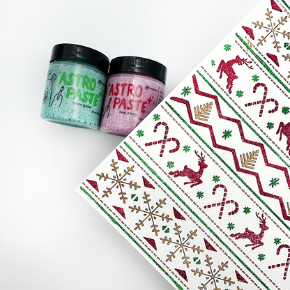 Christmas Sweater Layered Stencil - 7.25 x 7.5