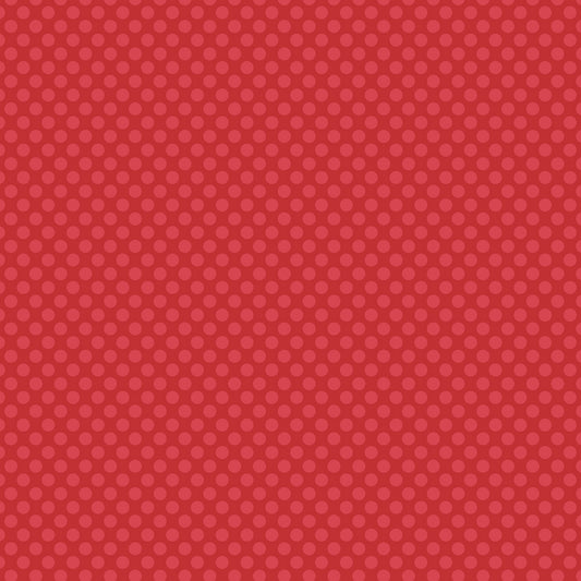 Core'dinations Core Basics Patterned Cardstock 12"X12"-Red Large Dot