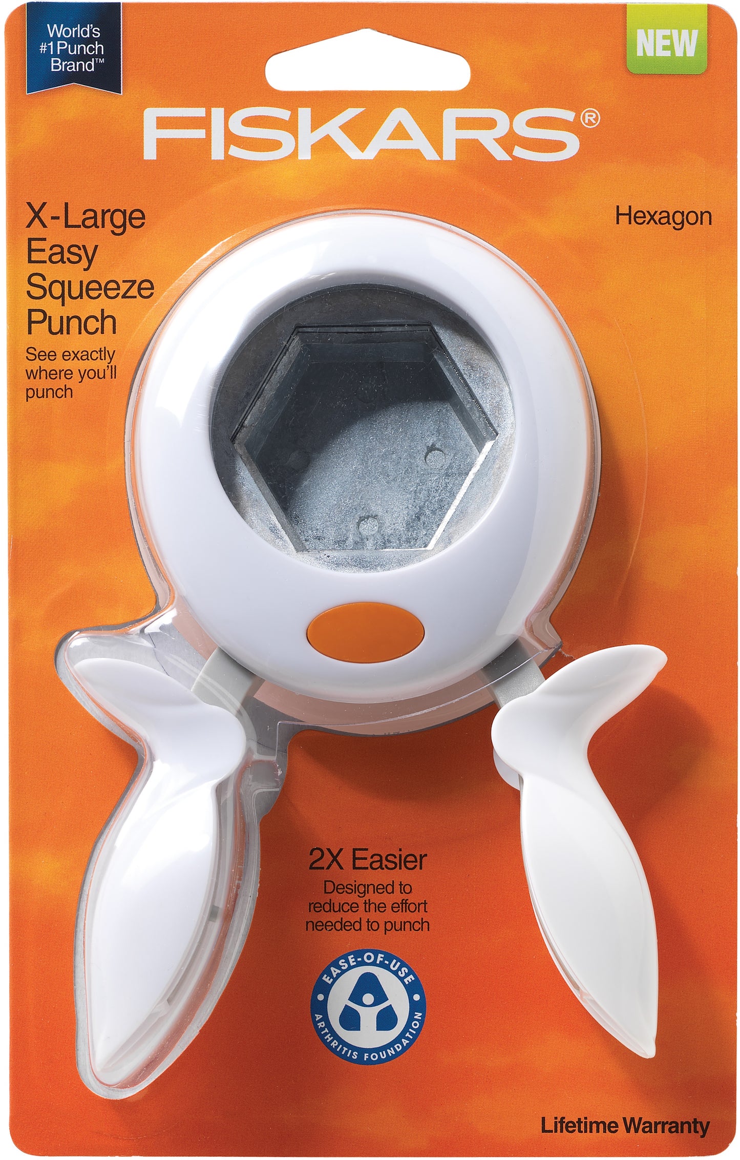 Fiskars Squeeze Punch X-Large-Round 'n Round, 2"