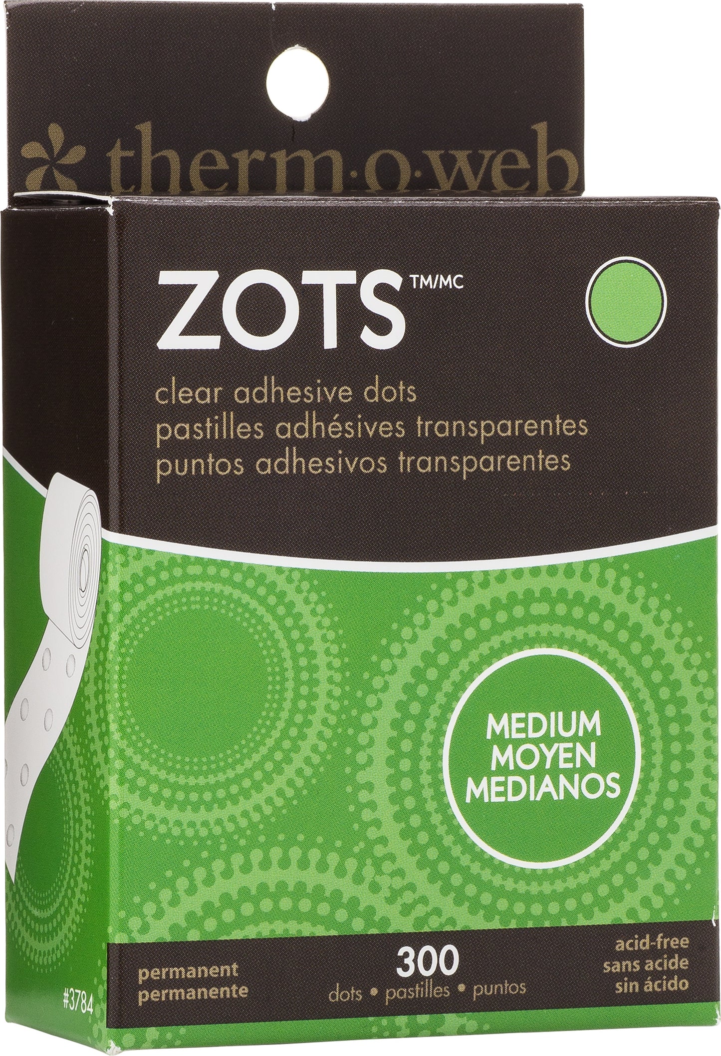 Thermoweb Zots Clear Adhesive Dots- Select Size