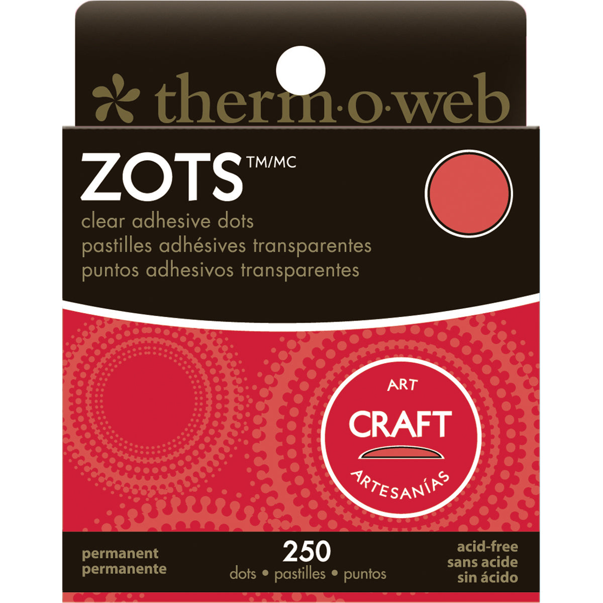 Thermoweb Zots Clear Adhesive Dots- Select Size