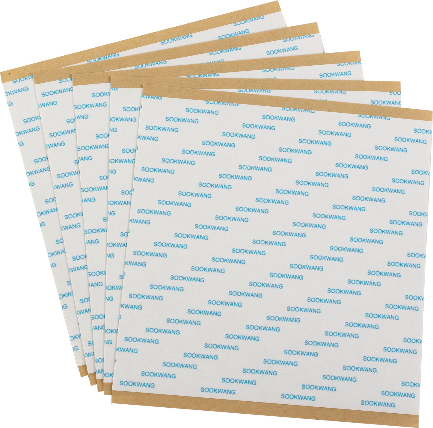 Scor-Tape Sheets 5/Pkg-6"X6"