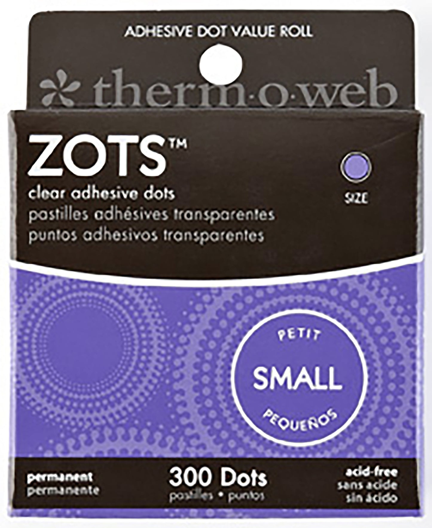 Thermoweb Zots Clear Adhesive Dots- Select Size